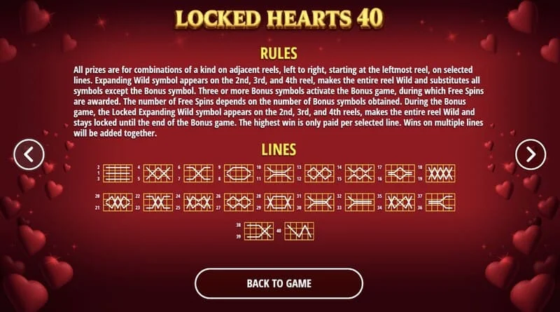 Locked Hearts 40 - Vinnande rader på hjulen